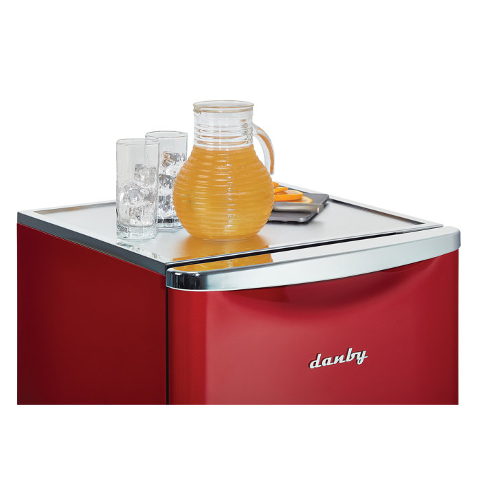 Danby Classic Retro 4.4 Cubic Feet Freestanding Mini Fridge & Reviews